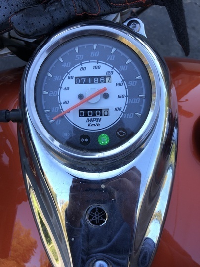 yamaha v star 650 fuel gauge