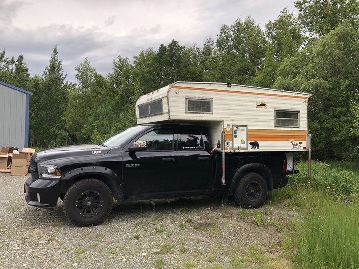 Alaska's List 1976 Idle Time CabOver Camper For Sale