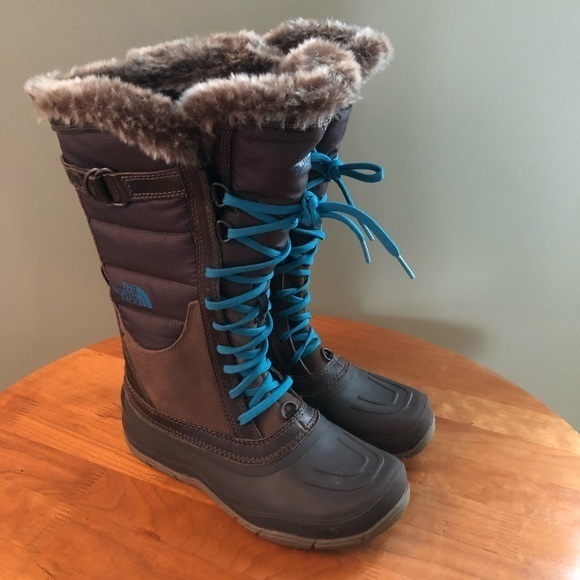 north face tall boots